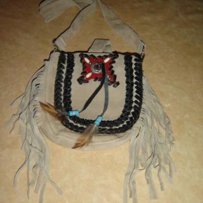 Sac indien beige