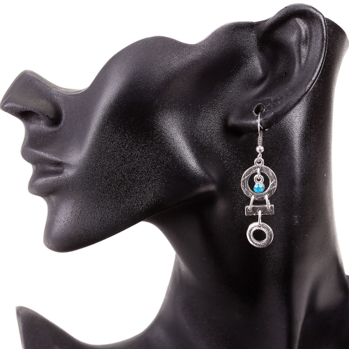 Boucle oreilles trapeze