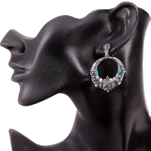 Boucle oreilles turquoise