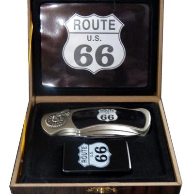 Coffret couteau Route 66