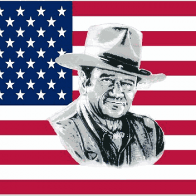 Drapeau John Wayne